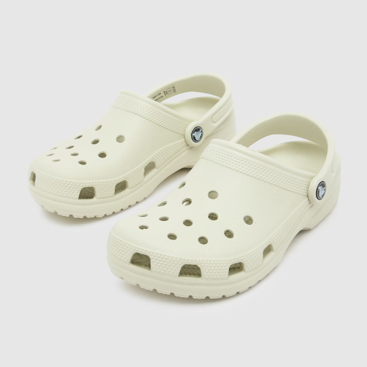 Crocs Classic Clog in Off-White Crocs Classic Clog 4