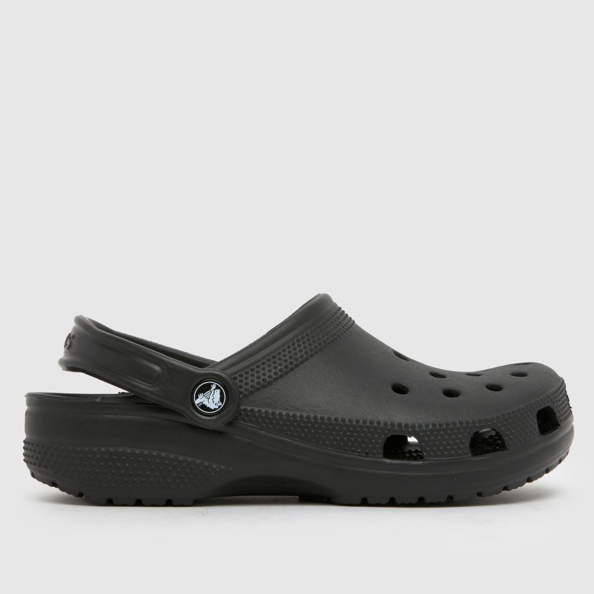 Womens Black Crocs Classic Clog Sandals | schuh