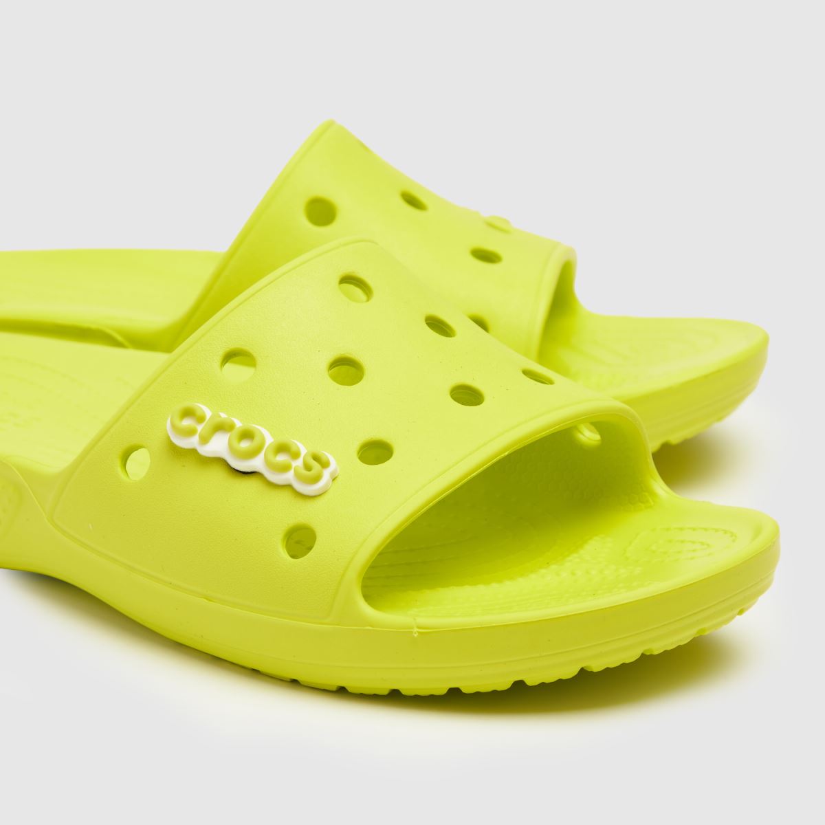 yellow croc slides