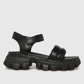 schuh black vania chunky sandals schuh black vania chunky sandals