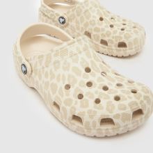 Crocs Classic Animal Clog in Beige Multi Crocs Classic Animal Clog,3 of 4