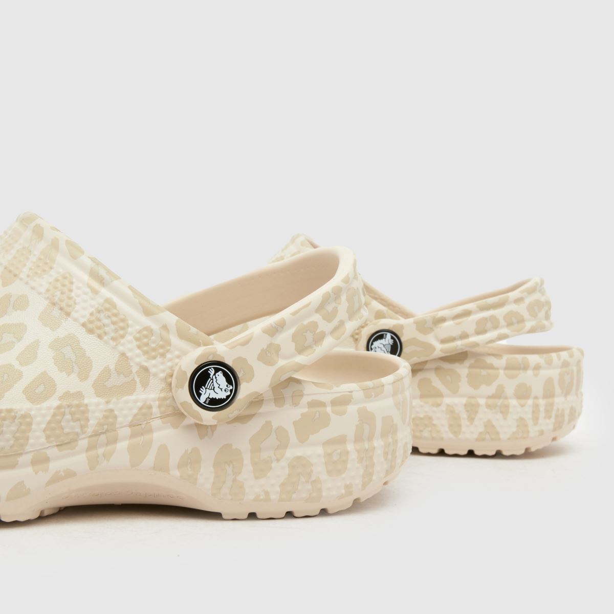Crocs Classic Animal Clog in Beige Multi Crocs Classic Animal Clog 7