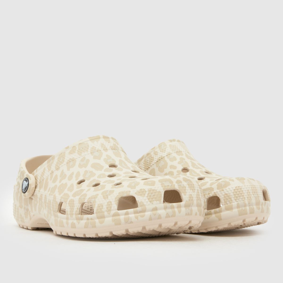Crocs Classic Animal Clog in Beige Multi Crocs Classic Animal Clog 8