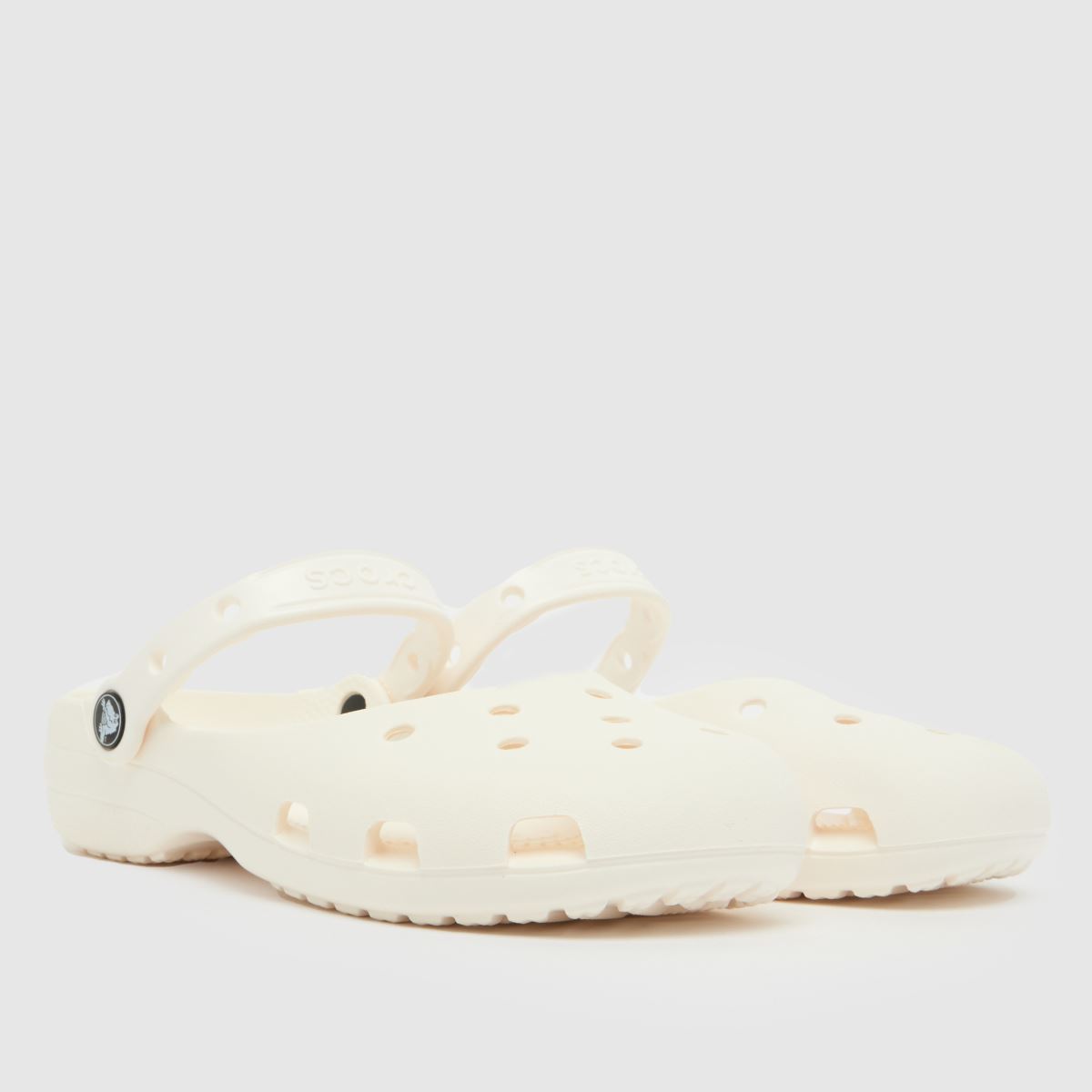Crocs Classic Ballet in White Crocs Classic Ballet 8