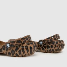 Crocs Classic Animal Ballet in Brown & Black Crocs Classic Animal Ballet,4 of 4