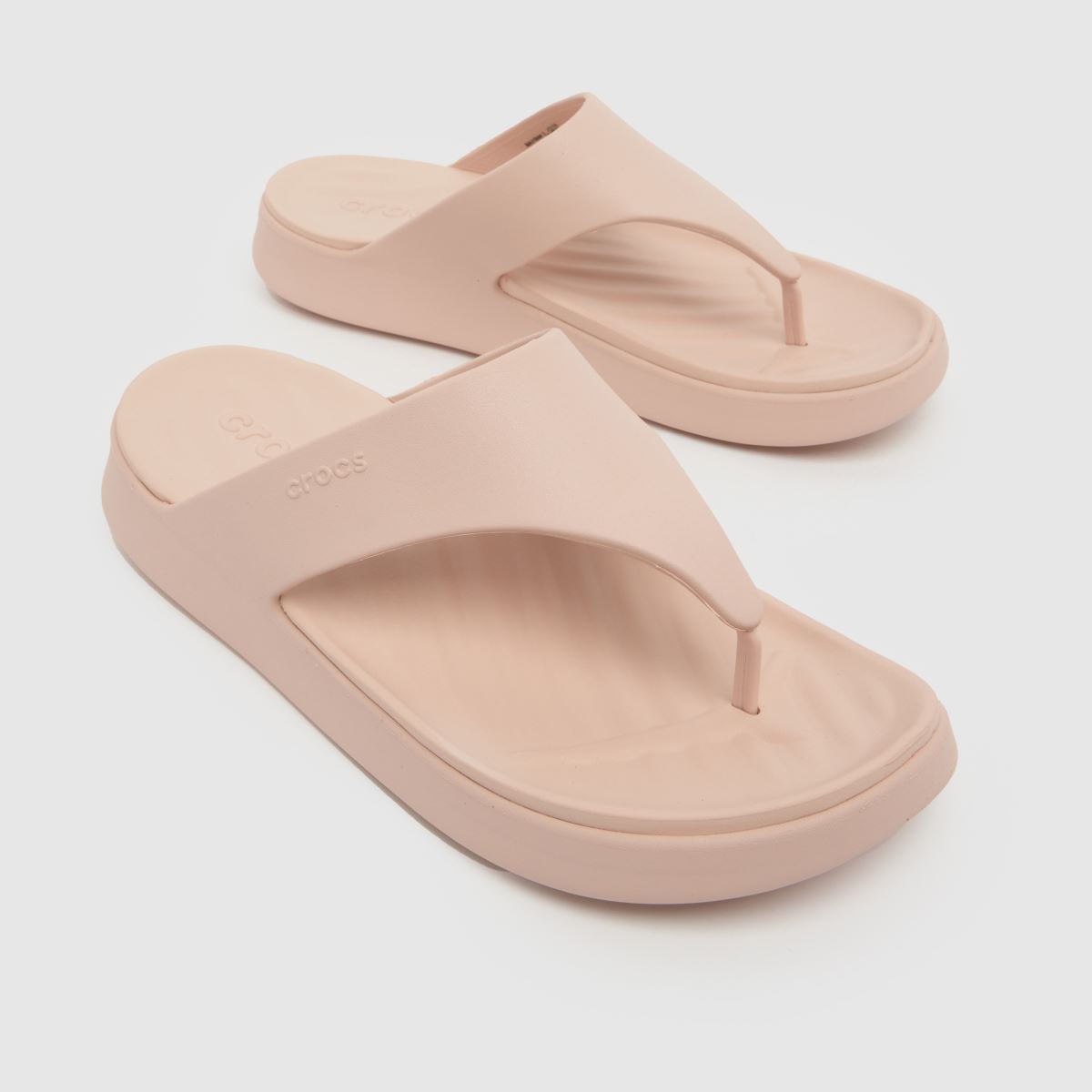 Damen Crocs Pink Getaway Triangle Flip Sandalen Crocs Getaway Triangle Flip 4