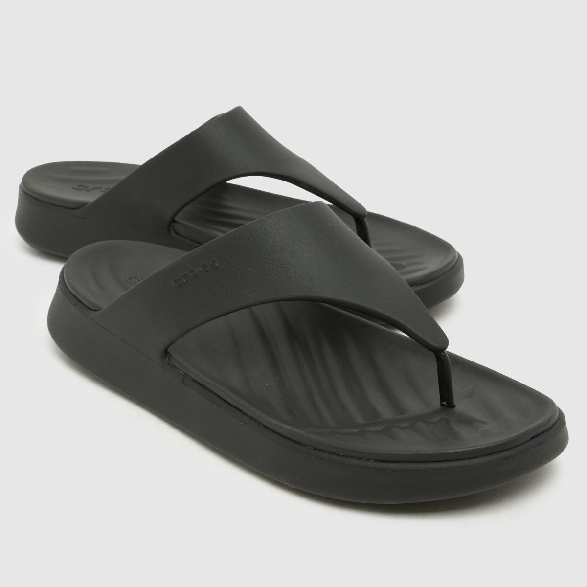 Crocs Getaway Triangle Flip in Black Crocs Getaway Triangle Flip 4