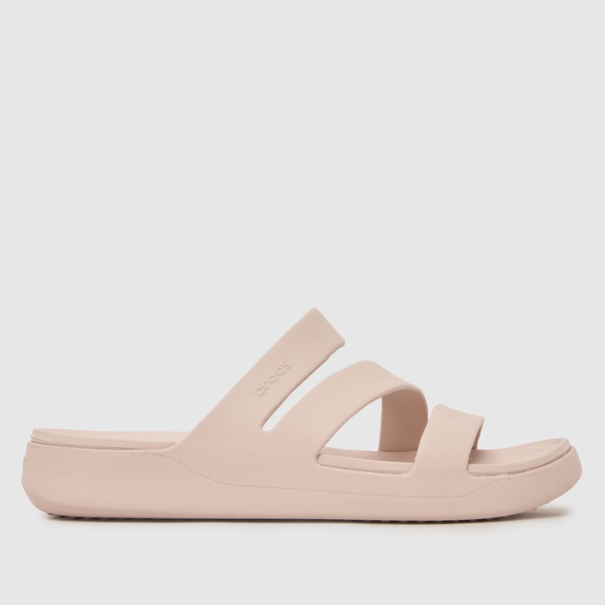 Crocs Getaway Strappy Sandals in Pale Pink