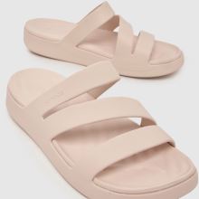Crocs Getaway Strappy in Pale Pink Crocs Getaway Strappy,3 of 4