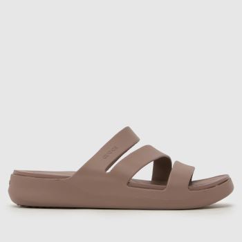 Crocs Brown Getaway Strappy Womens Sandals