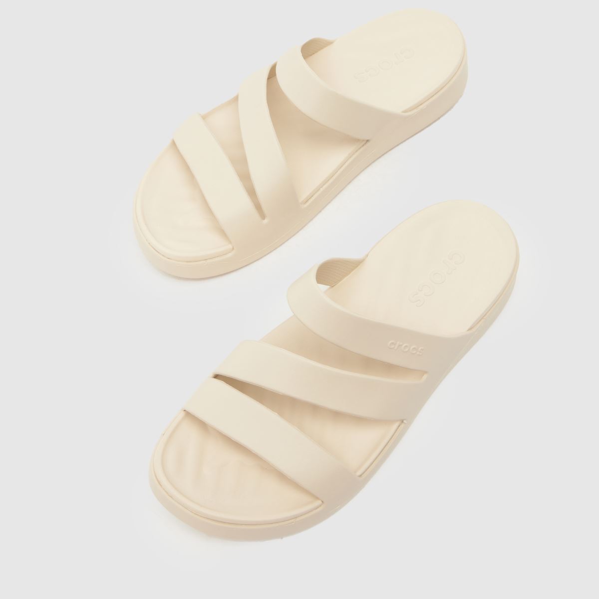 Crocs Getaway Strappy in Beige Crocs Getaway Strappy 7