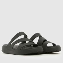 Crocs Getaway Strappy in Black crocs Crocs Getaway Strappy in Black,2 of 4