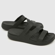Crocs Getaway Strappy in Black Crocs Getaway Strappy,3 of 4