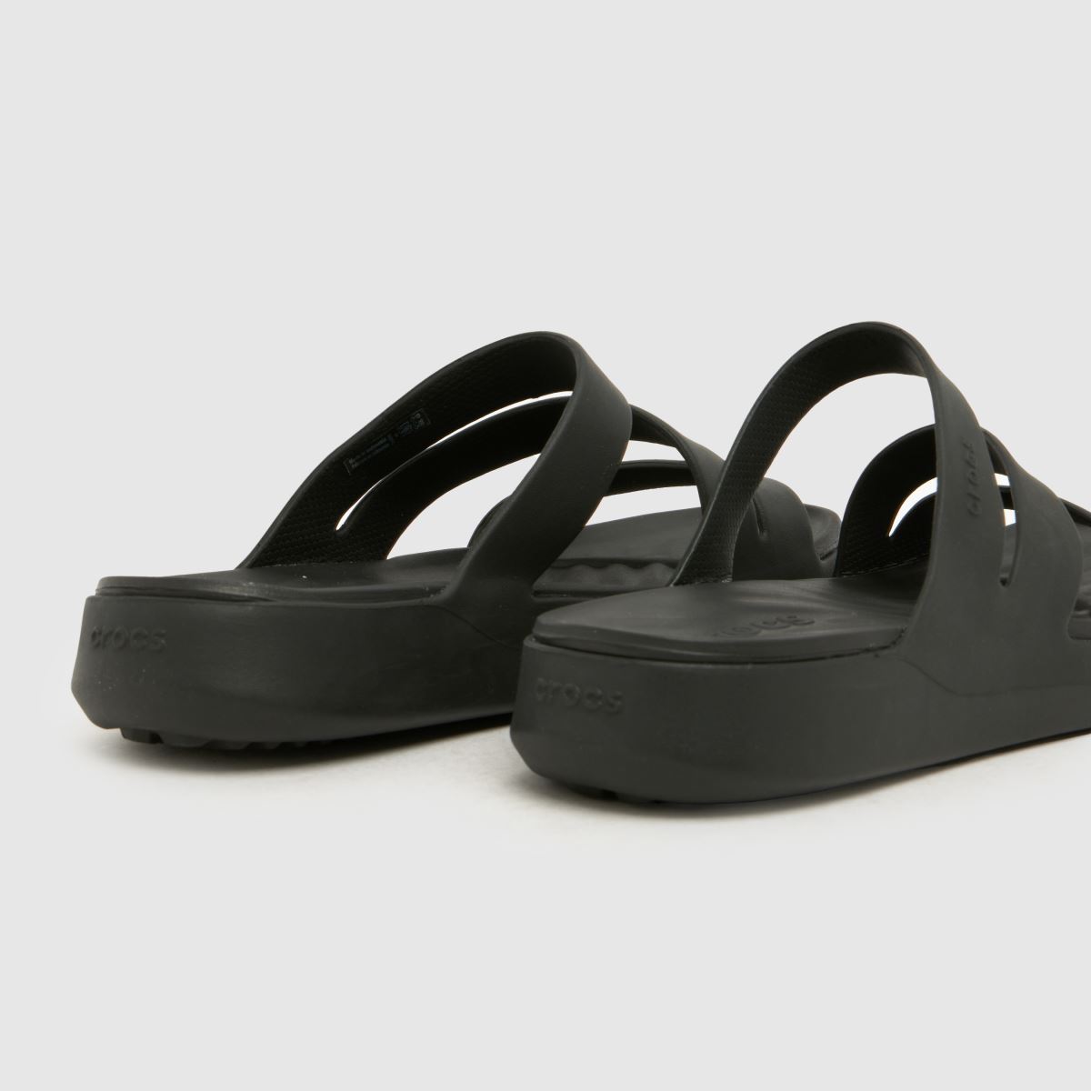 Crocs Getaway Strappy in Black Crocs Getaway Strappy 7