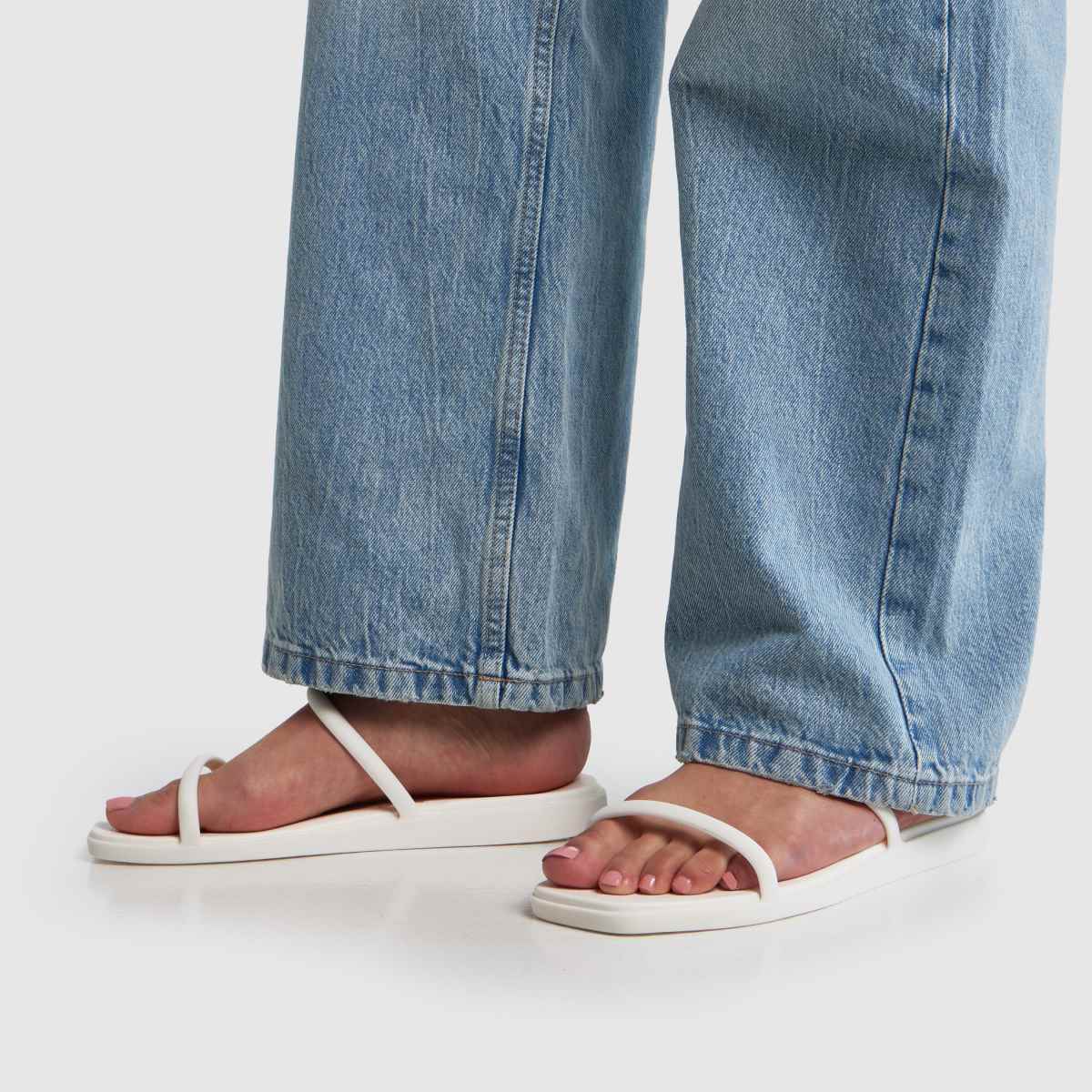 Crocs Miami Two Strap in White Crocs Miami Two Strap 8