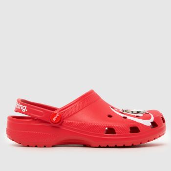 Crocs Red Classic Coca Cola Clog Womens Sandals