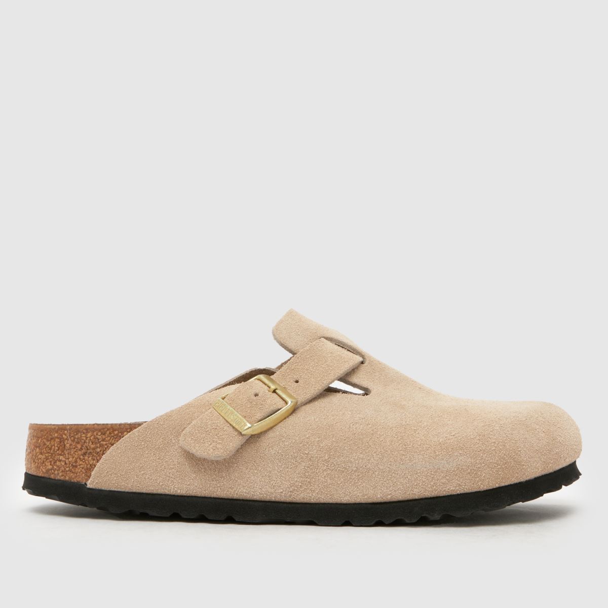 BIRKENSTOCK Boston Clog Narrow Fit Sandals in Beige