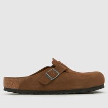 Damen BIRKENSTOCK Braun Boston Soft Footbed Clog Sandalen BIRKENSTOCK Boston Soft Footbed Clog,1 von 4