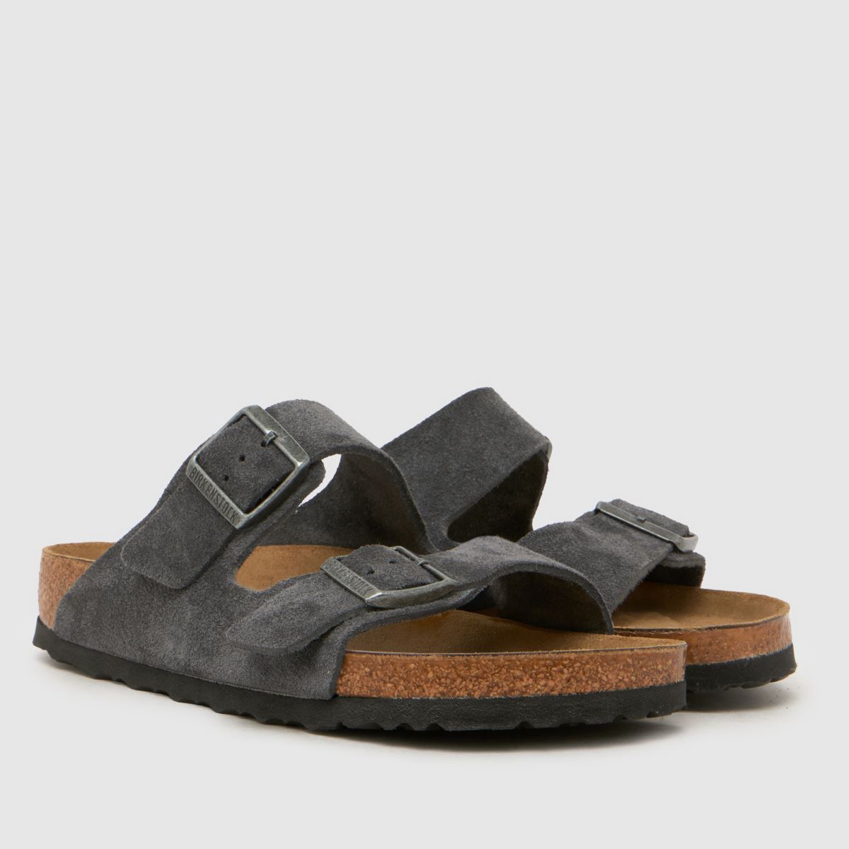 Damen BIRKENSTOCK Grau Arizona Sandalen BIRKENSTOCK Arizona 8