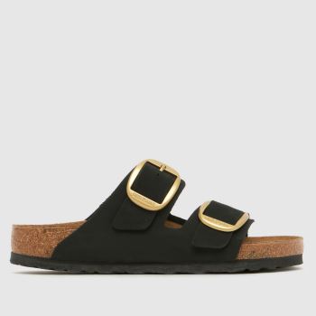 BIRKENSTOCK Schwarz Arizona Big Buckle Damen Sandalen