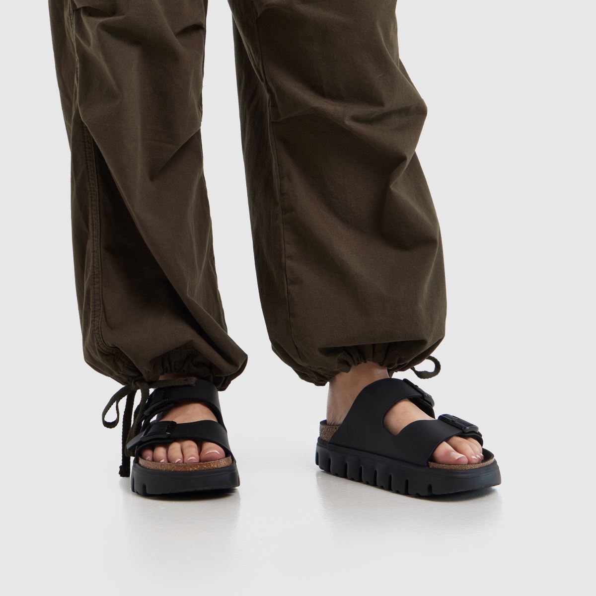 BIRKENSTOCK Narrow Fit Arizona Chunky in Black BIRKENSTOCK Narrow Fit Arizona Chunky 8