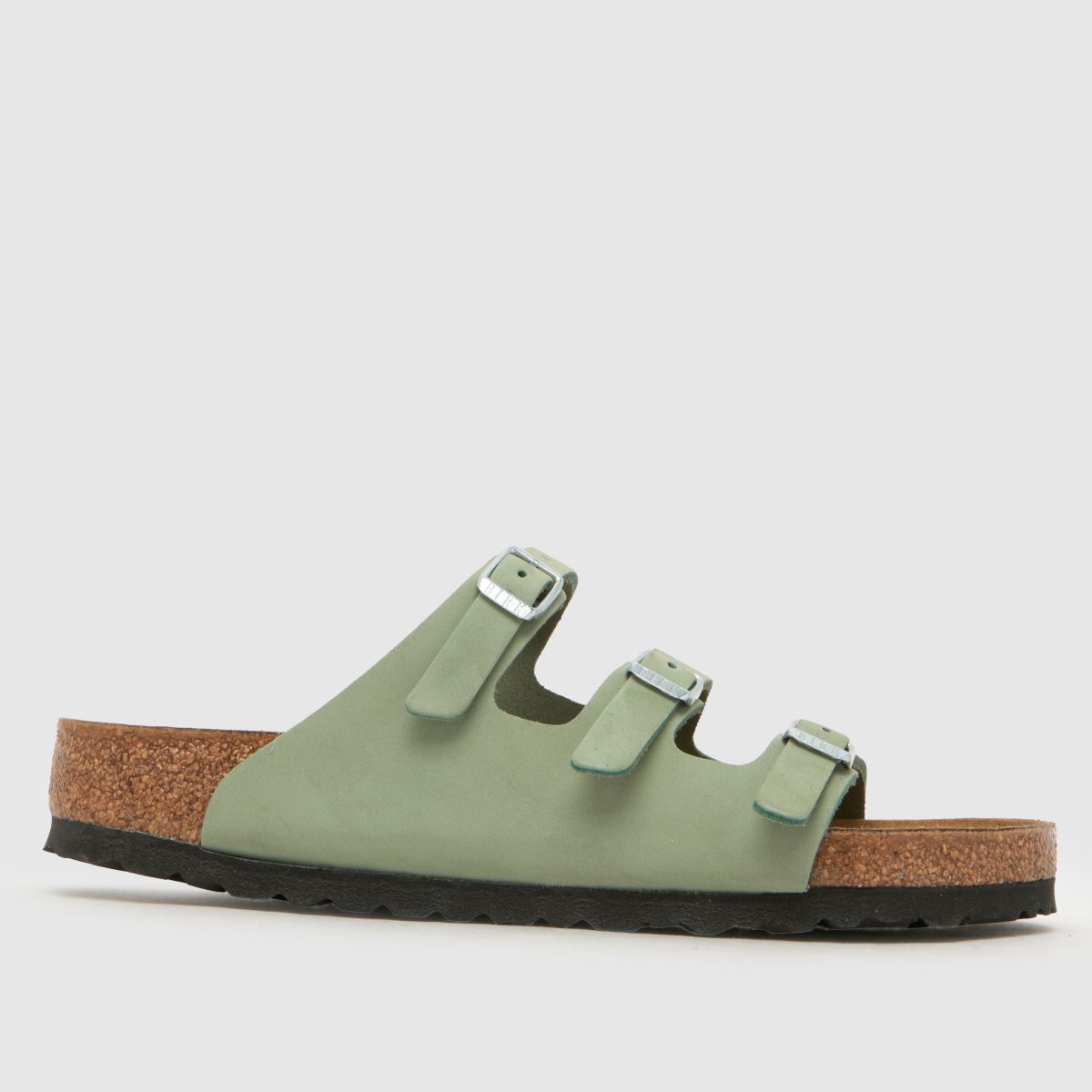 BIRKENSTOCK Florida Sandals in Light Green