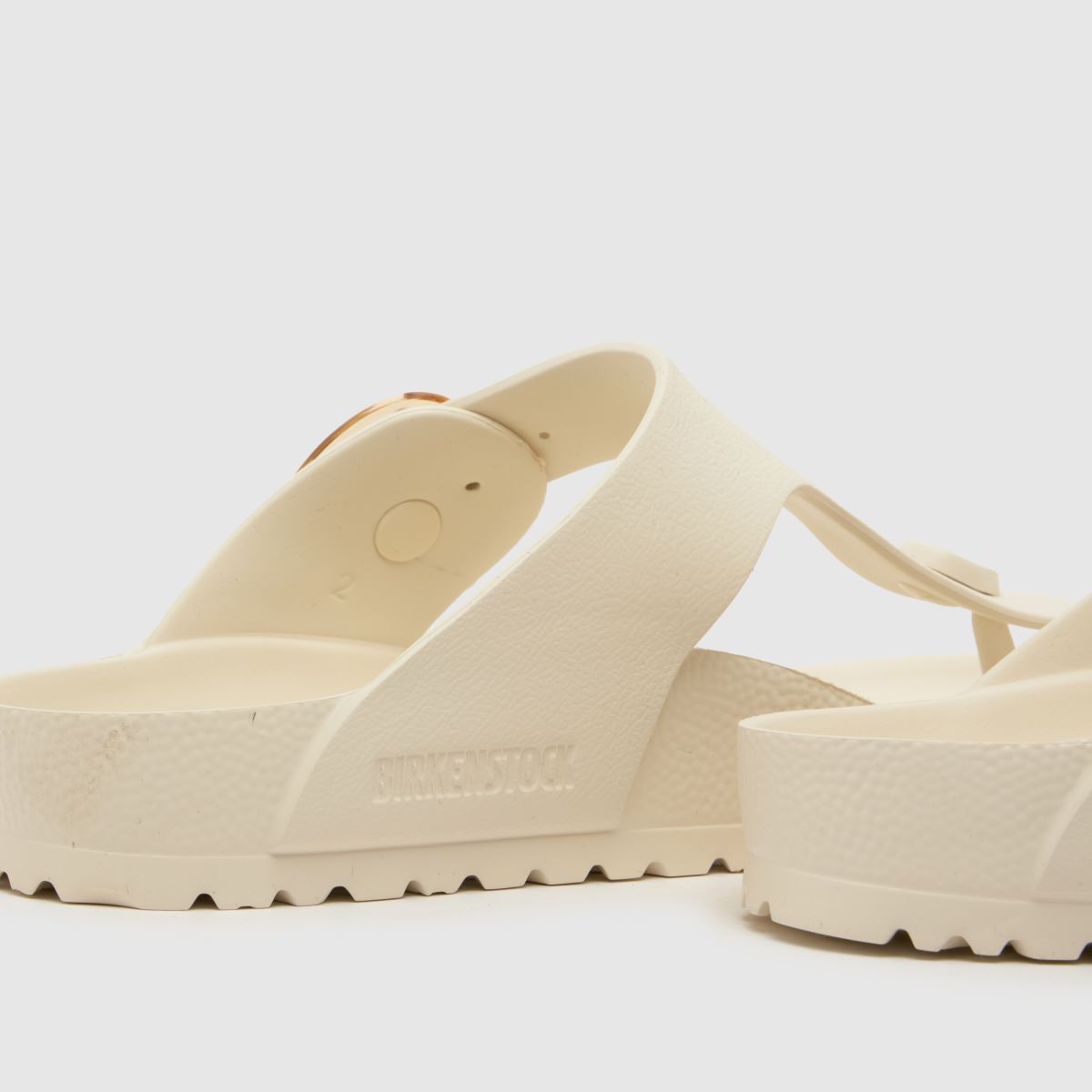 BIRKENSTOCK Gizeh Big Buckle EVA in White BIRKENSTOCK Gizeh Big Buckle EVA 7