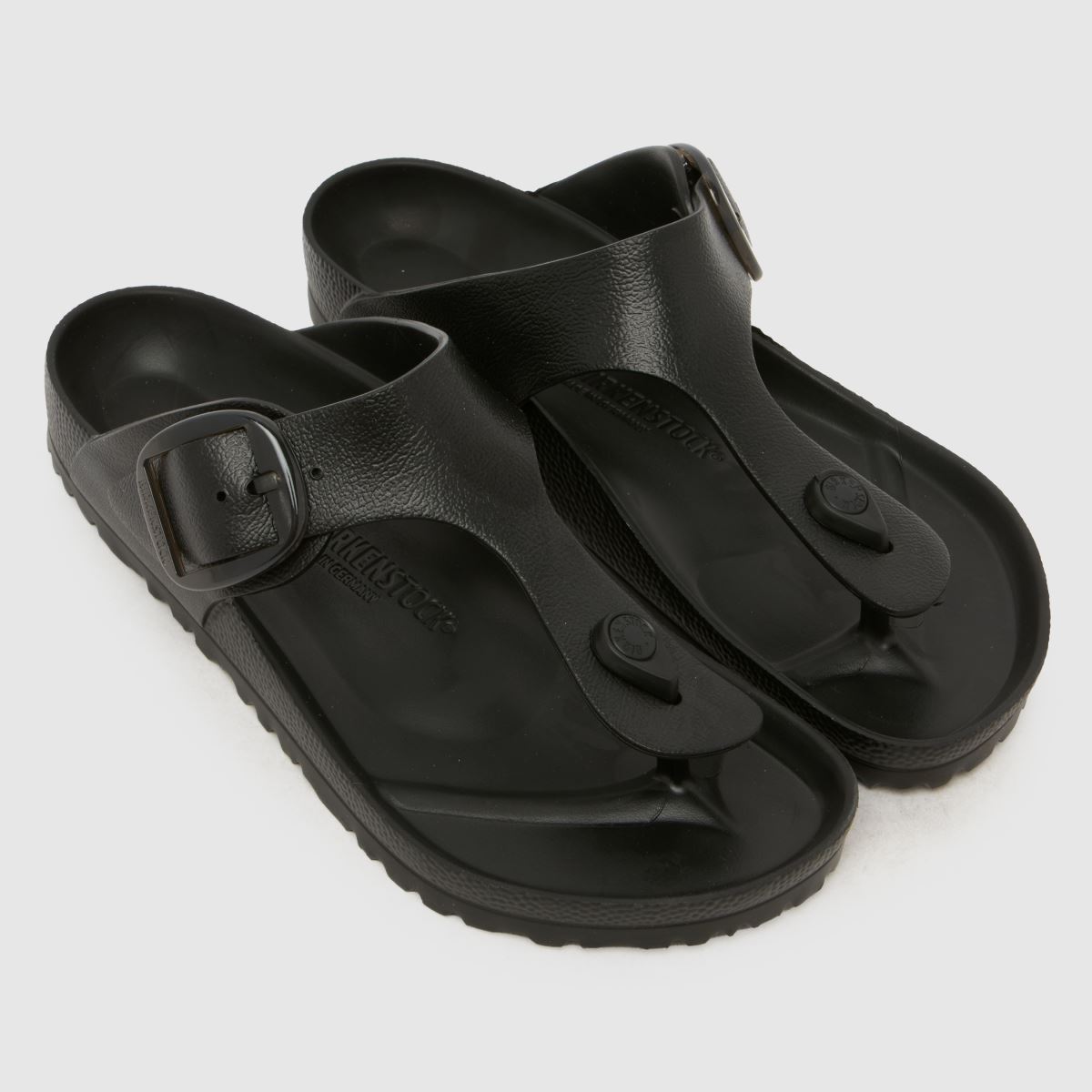 BIRKENSTOCK Gizeh Big Buckle EVA Sandals in Black