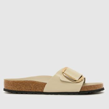 BIRKENSTOCK Beige Madrid Big Buckle Womens Sandals