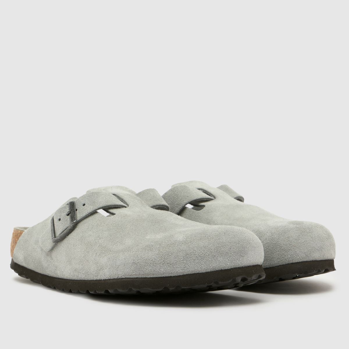 Damen BIRKENSTOCK Hellgrün Boston Soft Footbed Clog Sandalen BIRKENSTOCK Boston Soft Footbed Clog 3