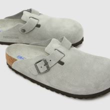 Damen BIRKENSTOCK Hellgrün Boston Soft Footbed Clog Sandalen BIRKENSTOCK Boston Soft Footbed Clog,3 von 4