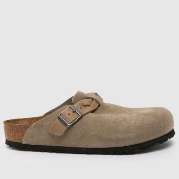 BIRKENSTOCK Stone Boston Braided Clog Narrow Fit Womens Sandals