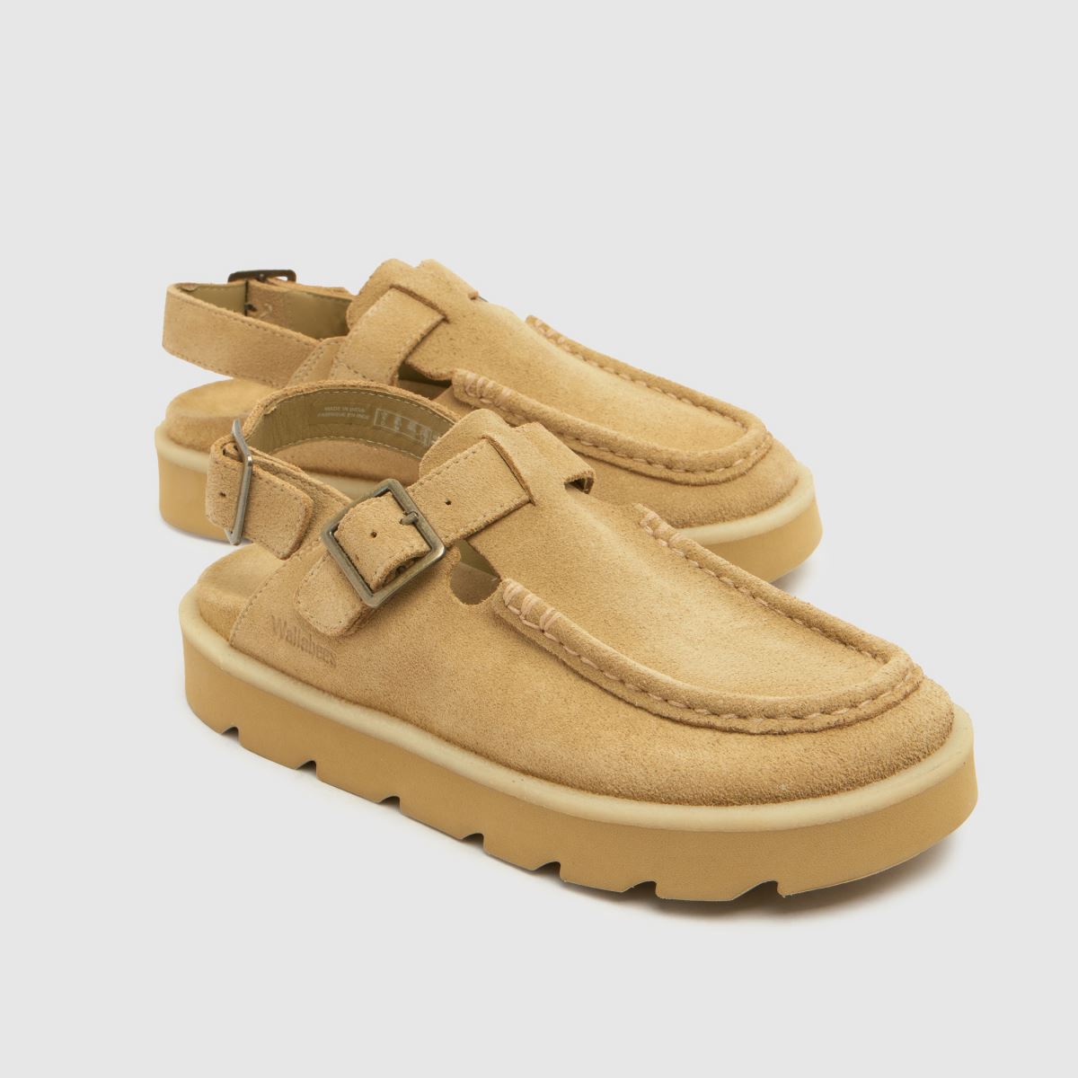 Womens Beige Clarks Originals Meare Easy Sandals | schuh