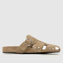BIBI LOU Dakota Mule in Beige BIBI LOU Dakota Mule,1 of 4