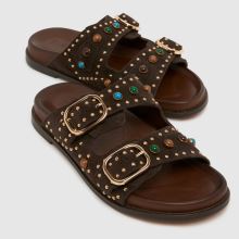 BIBI LOU Linder Slide in Dark Brown BIBI LOU Linder Slide,3 of 4