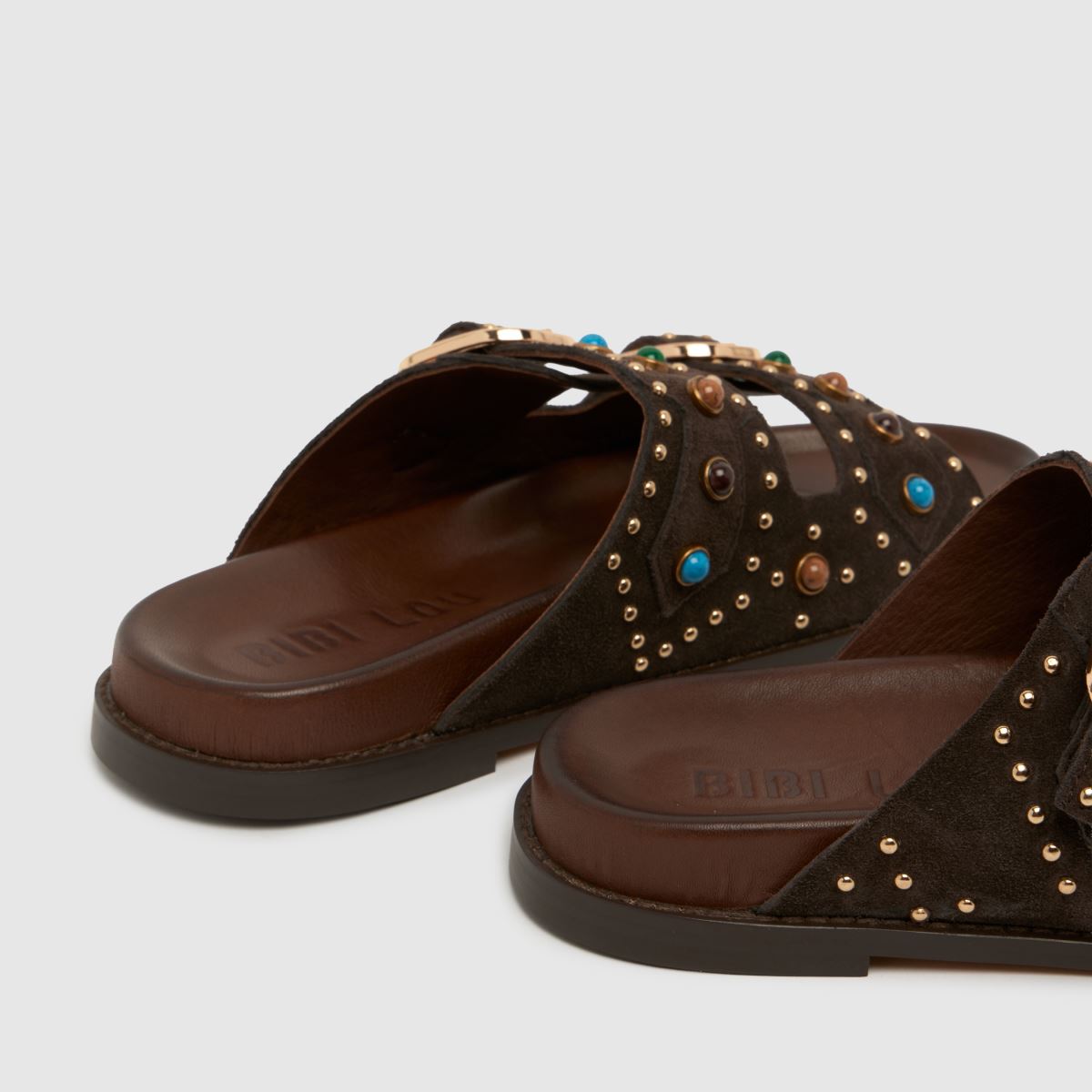 BIBI LOU Linder Slide in Dark Brown BIBI LOU Linder Slide 7