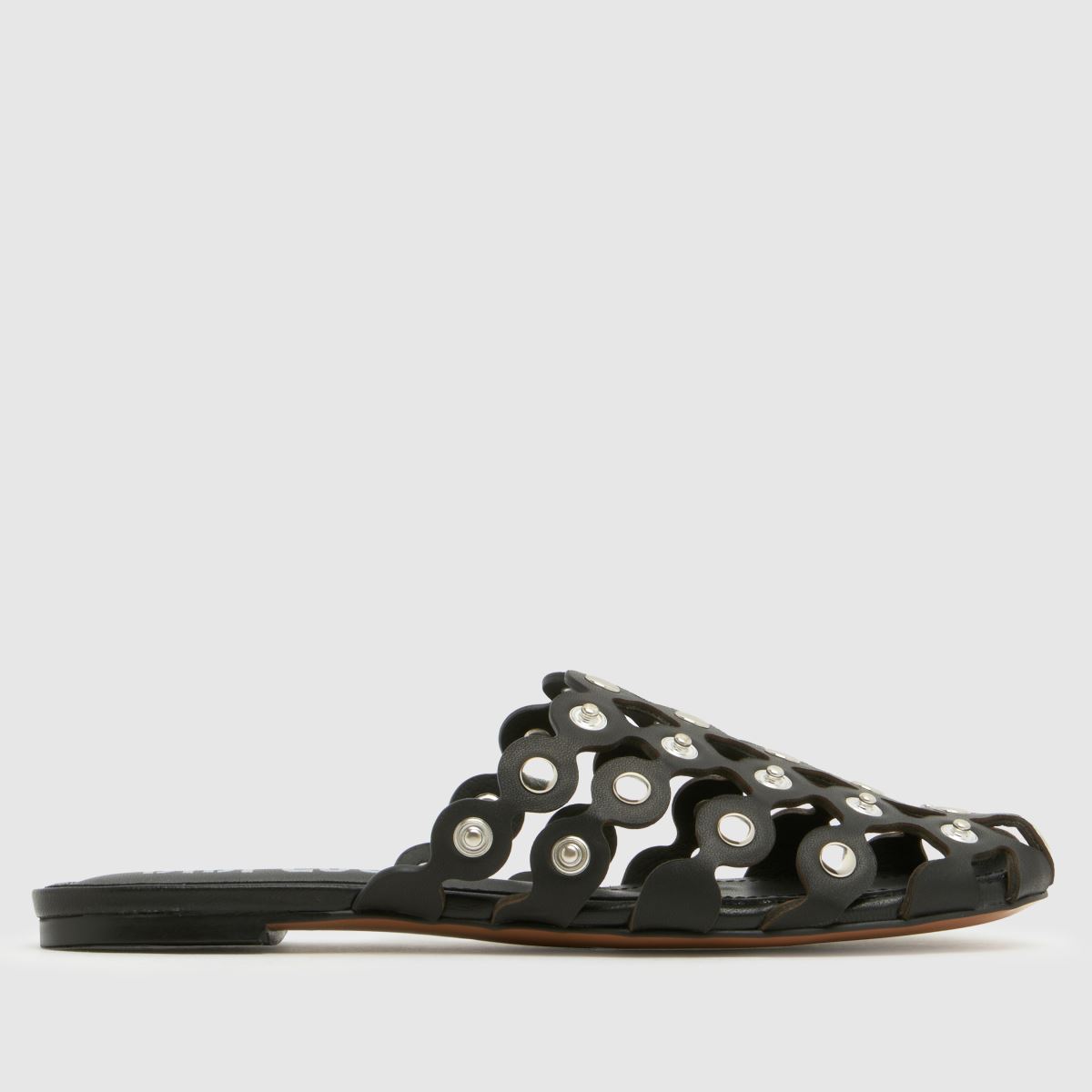 BIBI LOU Alexa Mule Sandals in Black