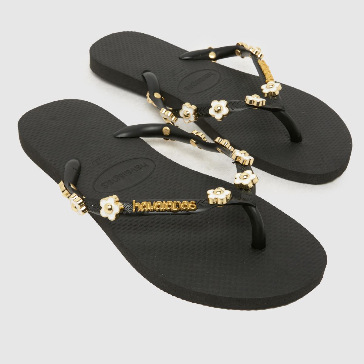 Havaianas Slim Stylish Flip in Black Havaianas Slim Stylish Flip 4