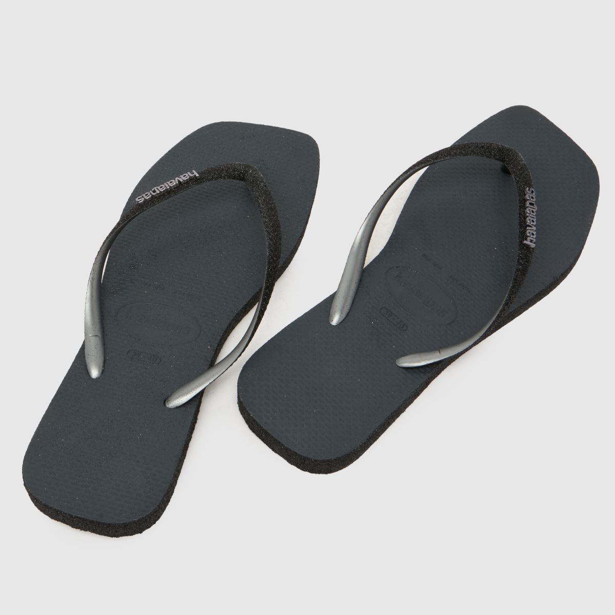 Havaianas Square Sparkle Flip in Black Havaianas Square Sparkle Flip 7