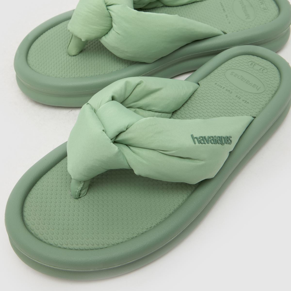 Havaianas Over Puffed Flip in Light Green Havaianas Over Puffed Flip 7