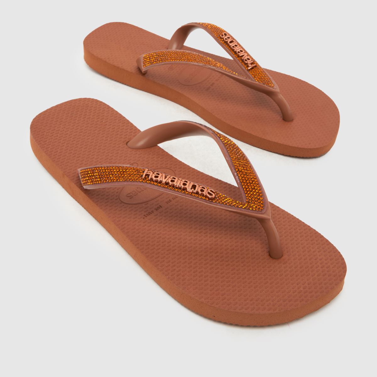 Havaianas Top Glow Flip in Tan Havaianas Top Glow Flip 4