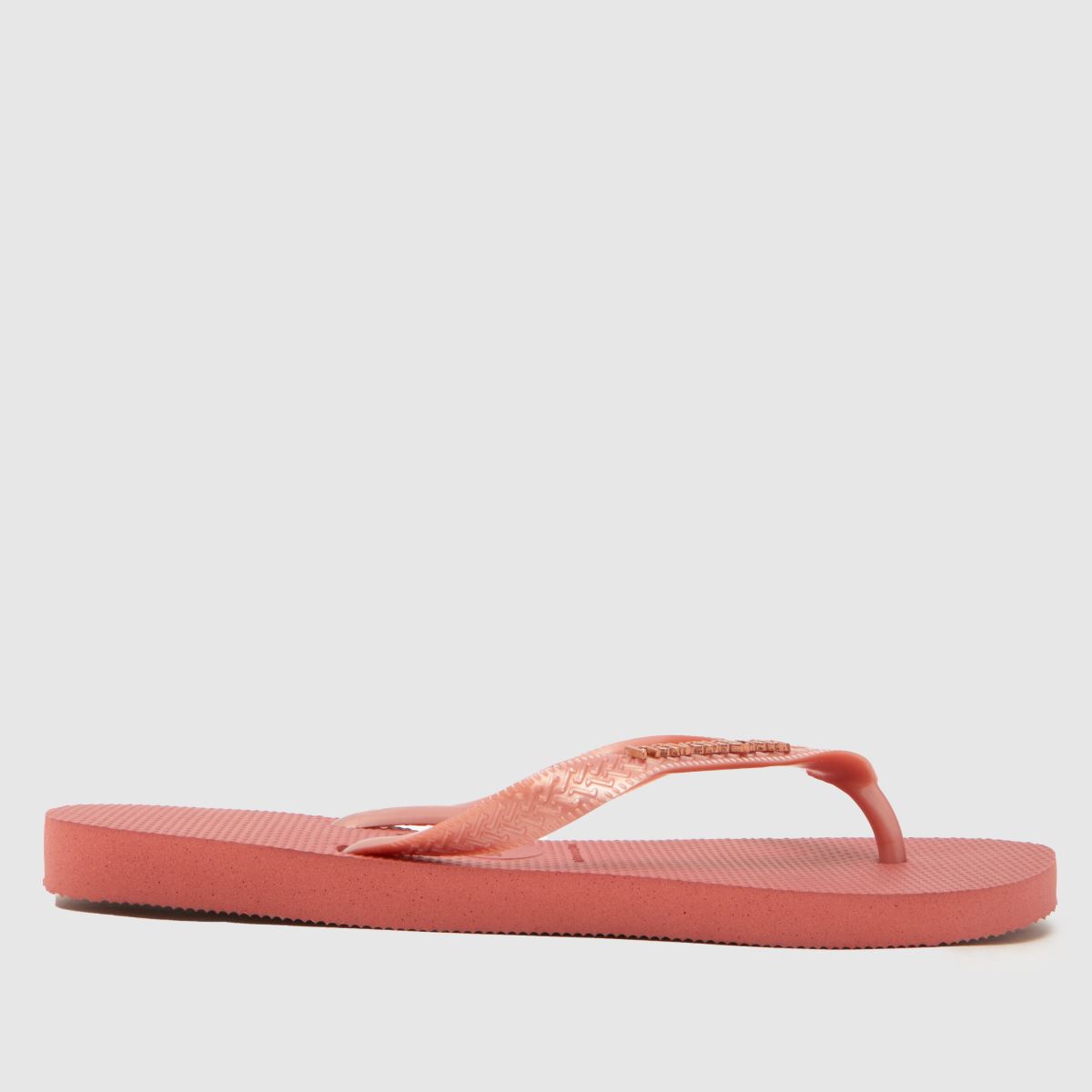 Havaianas Top Logo Metallic Flip in Peach Havaianas Top Logo Metallic Flip 3
