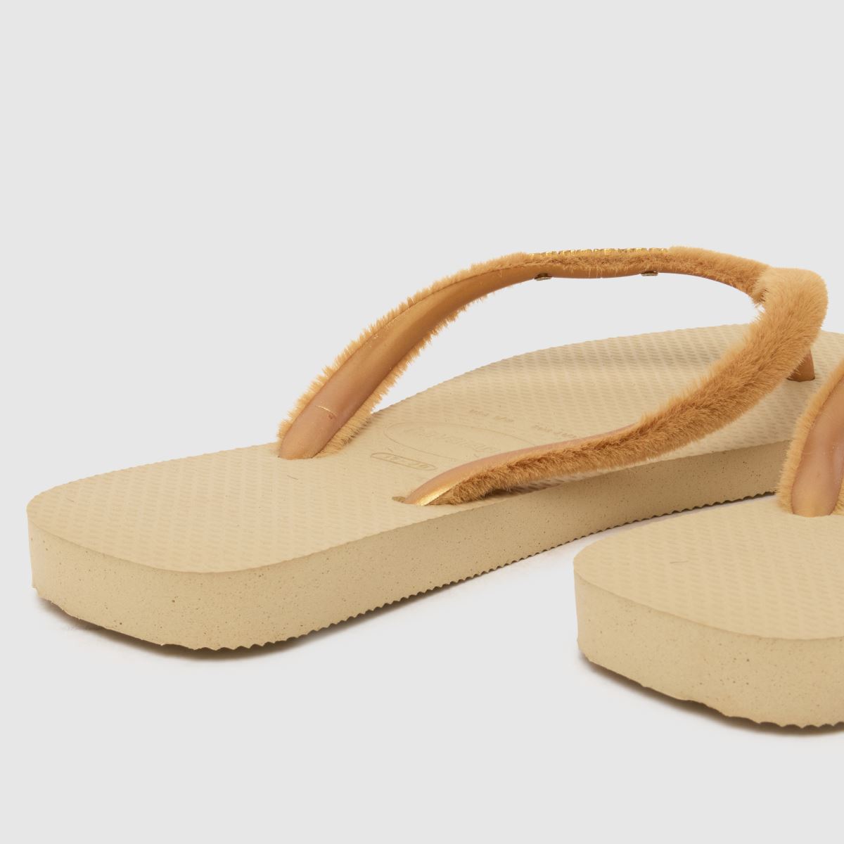 Havaianas Slim Square Plush in Beige Havaianas Slim Square Plush 7