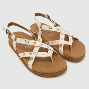 Blowfish Malibu Beige Luster 3 Damen Sandalen