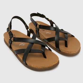 Blowfish Malibu Black Luster 2 Womens Sandals