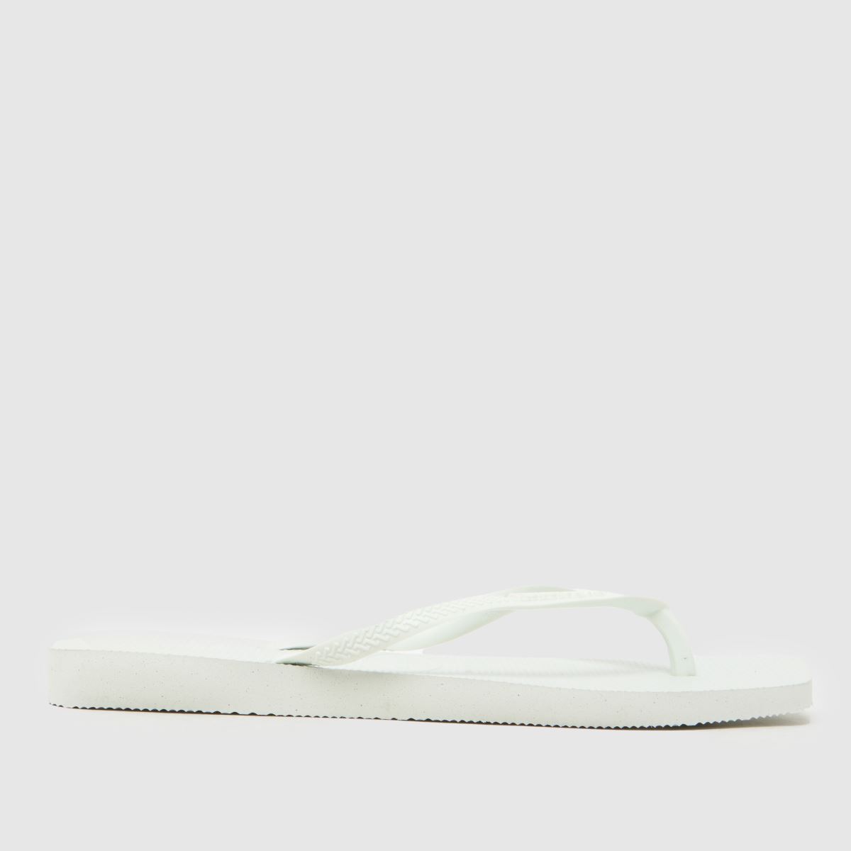 Havaianas Slim Square Flip in White Havaianas Slim Square Flip 7