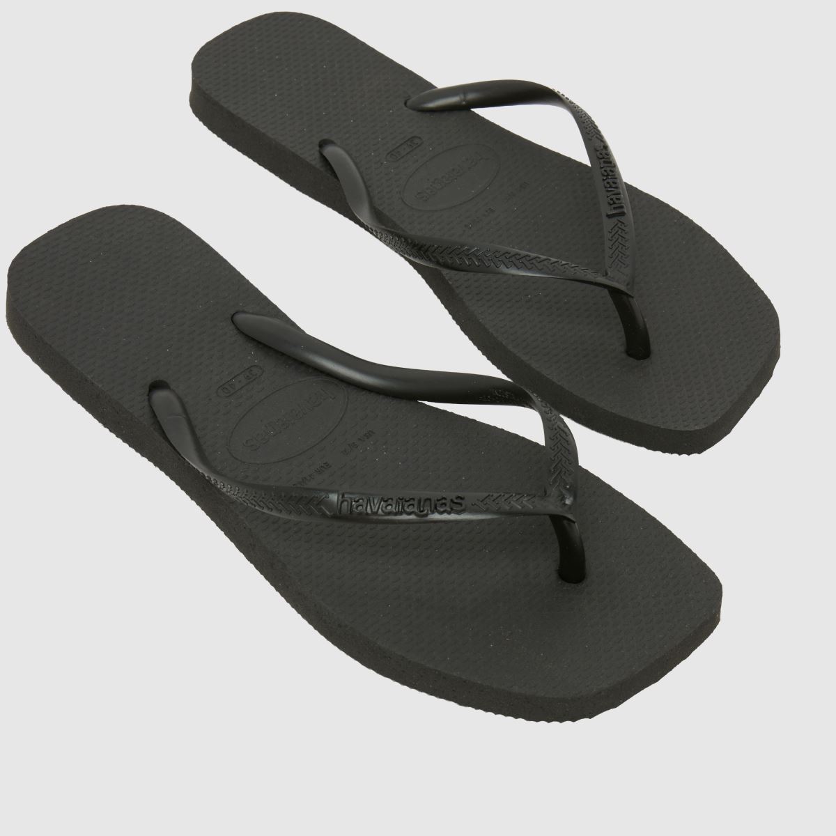 Havaianas Slim Square Flip in Black Havaianas Slim Square Flip 4