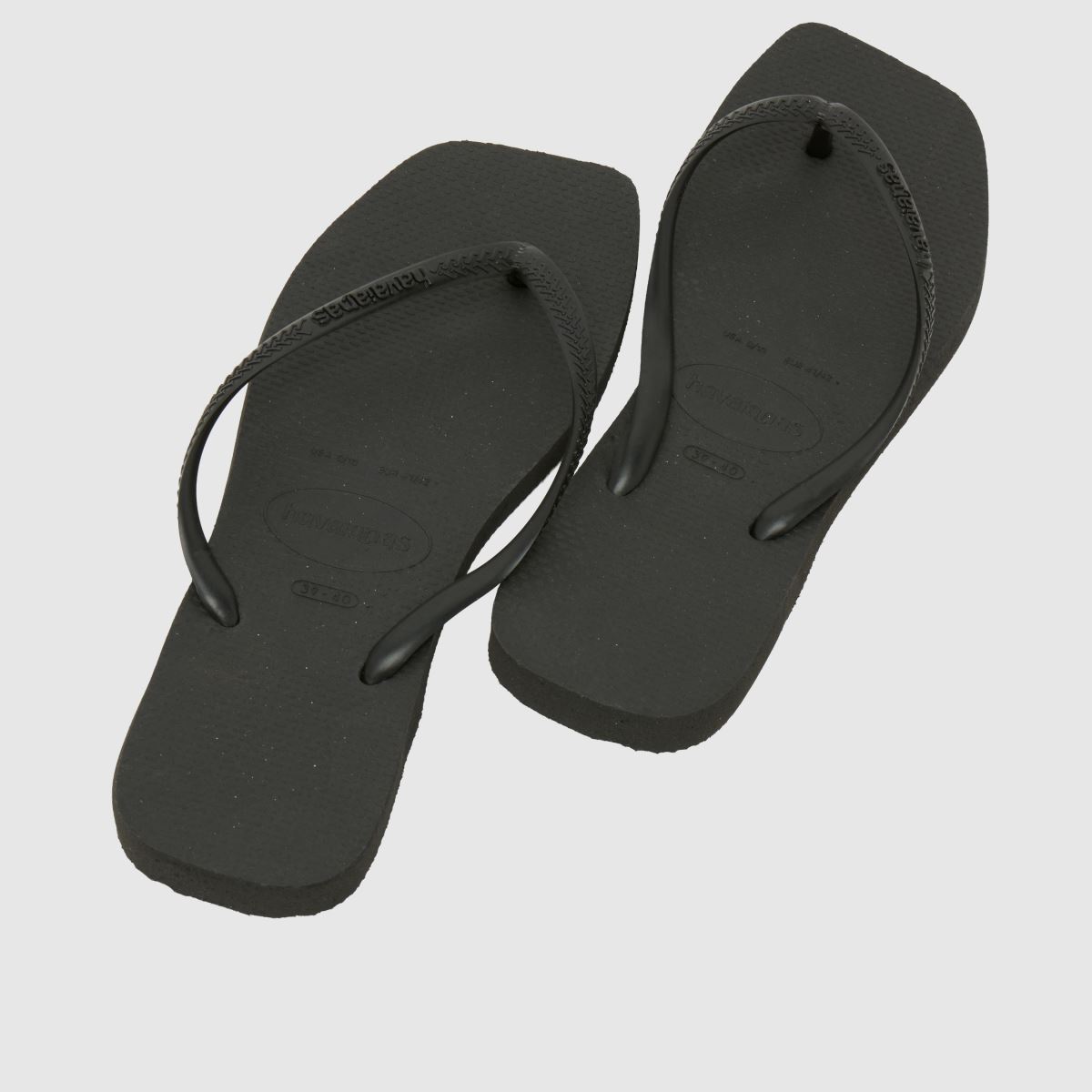 Havaianas Slim Square Flip in Black Havaianas Slim Square Flip 7