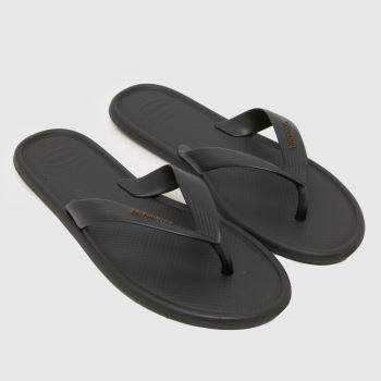 Havaianas Black Puffed Up Flip Womens Sandals