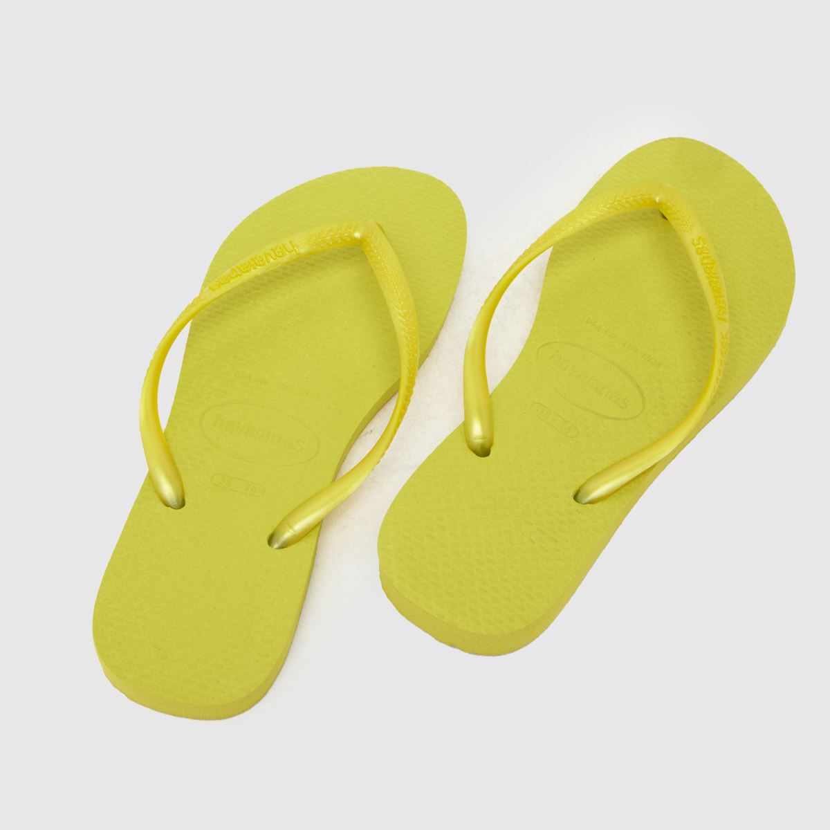 Havaianas Slim Flip in Lime Havaianas Slim Flip 7